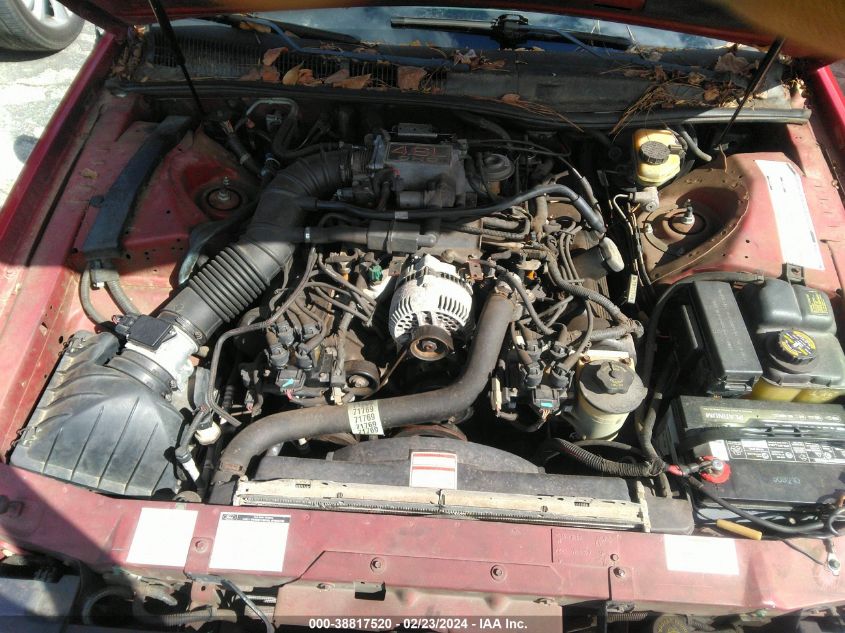 1997 Ford Thunderbird Lx VIN: 1FALP62W6VH173985 Lot: 38817520