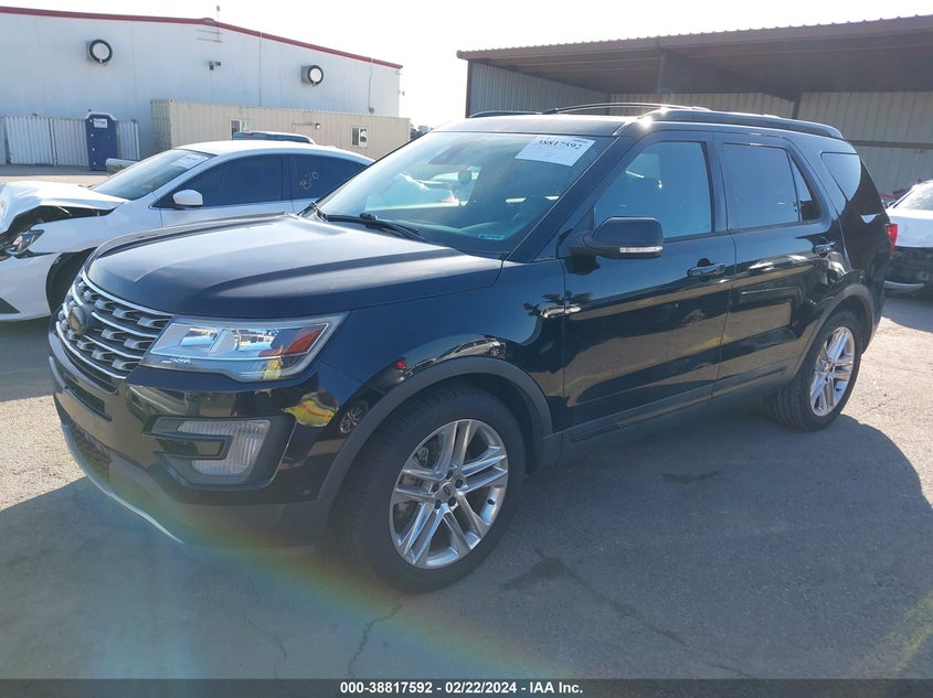 VIN 1FM5K7F82HGC62011 2017 FORD EXPLORER LIMITED