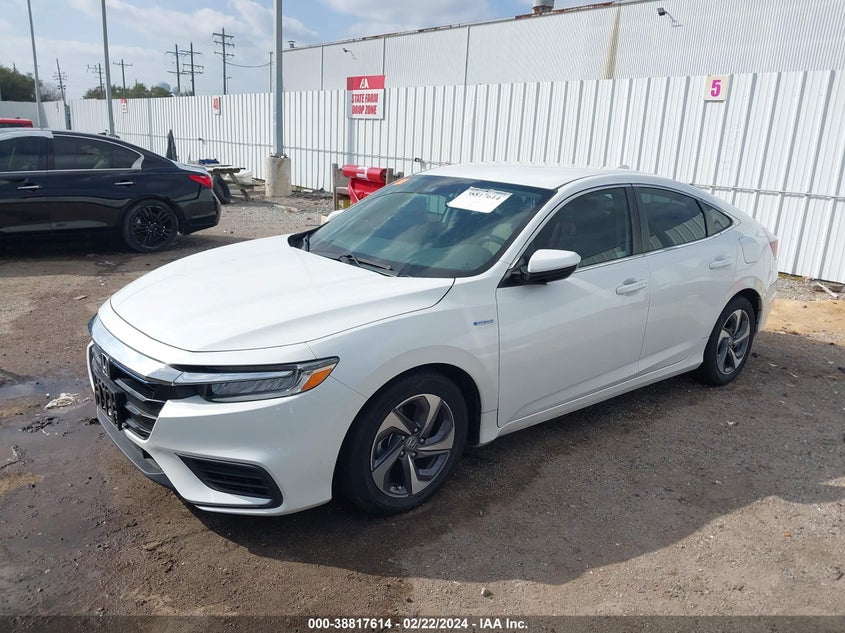 2019 HONDA INSIGHT EX - 19XZE4F59KE008837