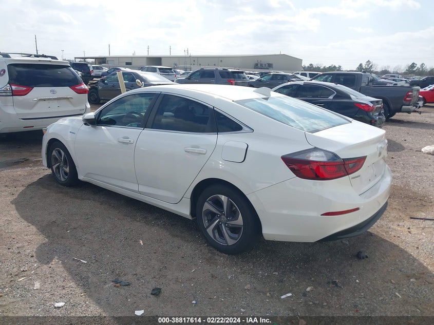 2019 HONDA INSIGHT EX - 19XZE4F59KE008837