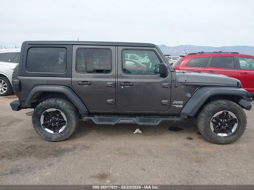 2018 JEEP WRANGLER UNLIMITED SPORT S 4X4 - 1C4HJXDG3JW122270