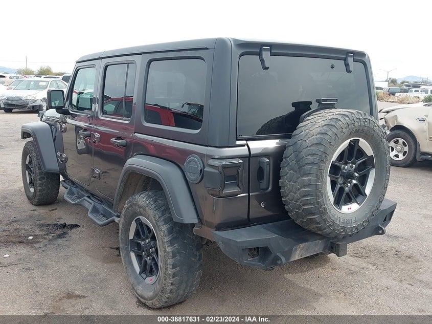 2018 JEEP WRANGLER UNLIMITED SPORT S 4X4 - 1C4HJXDG3JW122270