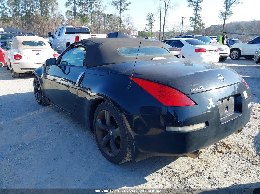 2008 Nissan 350Z Touring VIN: JN1BZ36A28M851708 Lot: 38817736