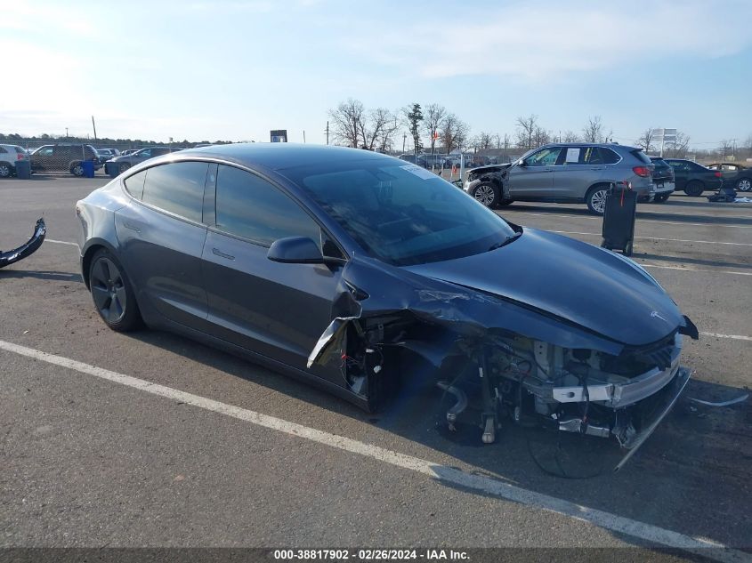 2023 Tesla Model 3 Rear-Wheel Drive VIN: 5YJ3E1EA5PF542941 Lot: 38817902