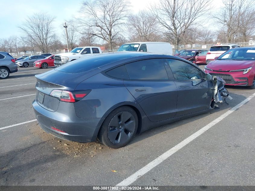 2023 Tesla Model 3 Rear-Wheel Drive VIN: 5YJ3E1EA5PF542941 Lot: 38817902