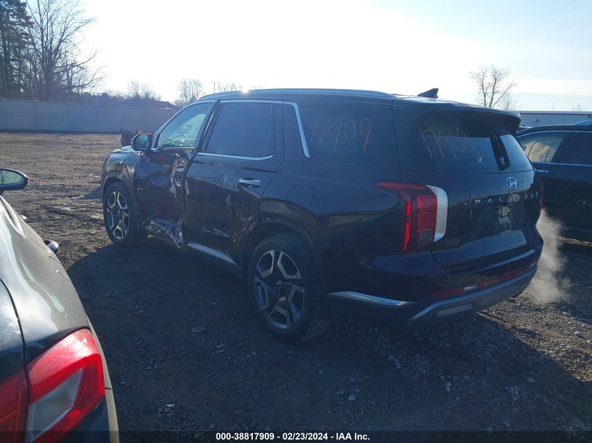 2023 Hyundai Palisade Limited VIN: KM8R5DGE2PU562076 Lot: 38817909