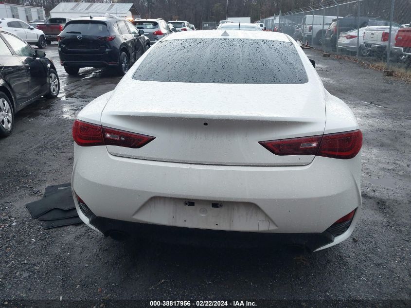 2018 Infiniti Q60 3.0T Luxe VIN: JN1EV7EK0JM340708 Lot: 38817956