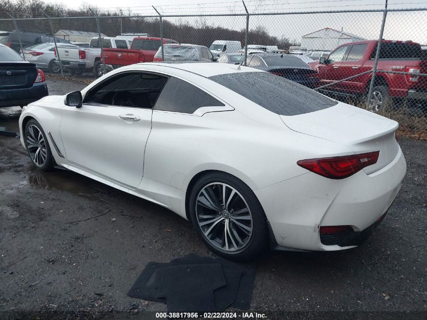 2018 Infiniti Q60 3.0T Luxe VIN: JN1EV7EK0JM340708 Lot: 38817956