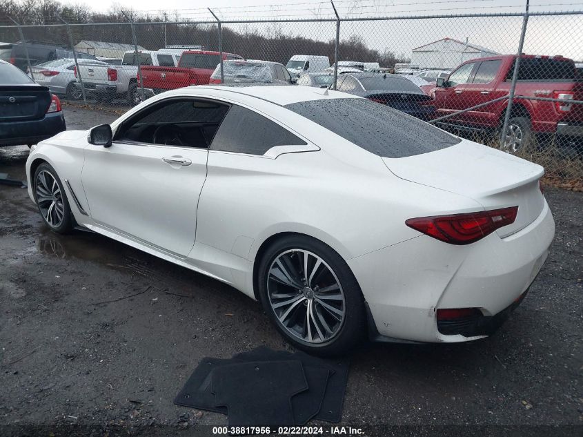 2018 Infiniti Q60 3.0T Luxe VIN: JN1EV7EK0JM340708 Lot: 38817956