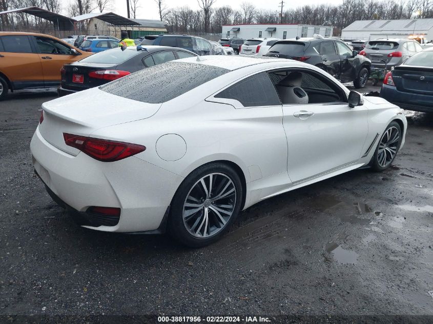 2018 Infiniti Q60 3.0T Luxe VIN: JN1EV7EK0JM340708 Lot: 38817956