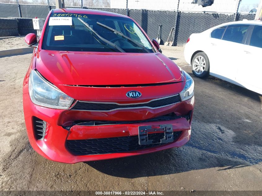 2019 Kia Rio S VIN: 3KPA24ABXKE226076 Lot: 38817966