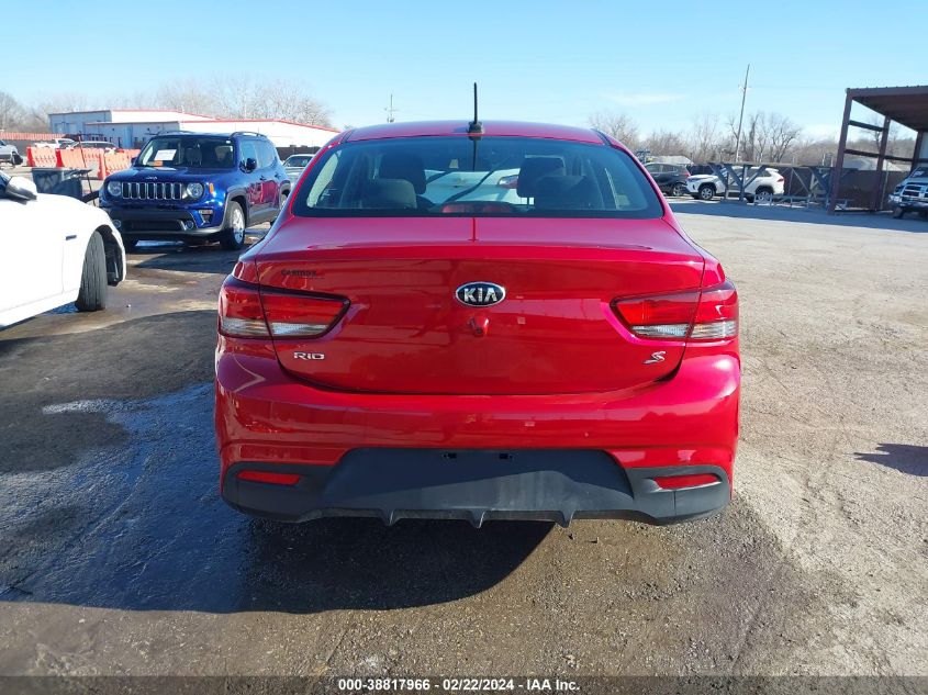 2019 Kia Rio S VIN: 3KPA24ABXKE226076 Lot: 38817966