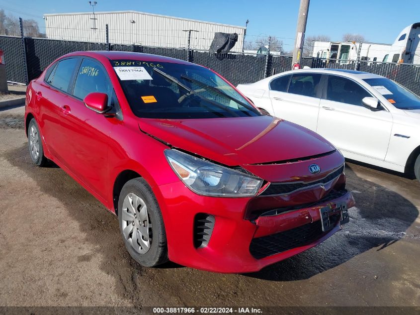 2019 Kia Rio S VIN: 3KPA24ABXKE226076 Lot: 38817966