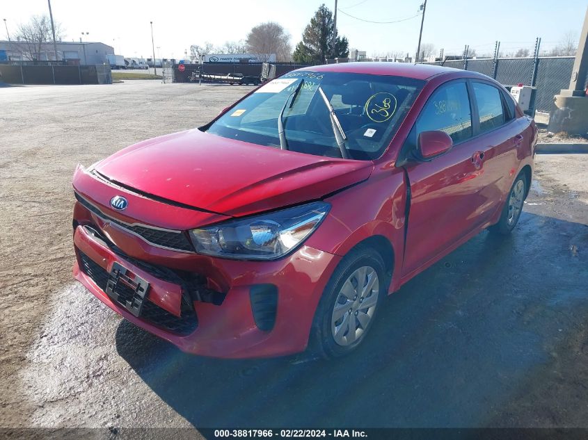 2019 Kia Rio S VIN: 3KPA24ABXKE226076 Lot: 38817966