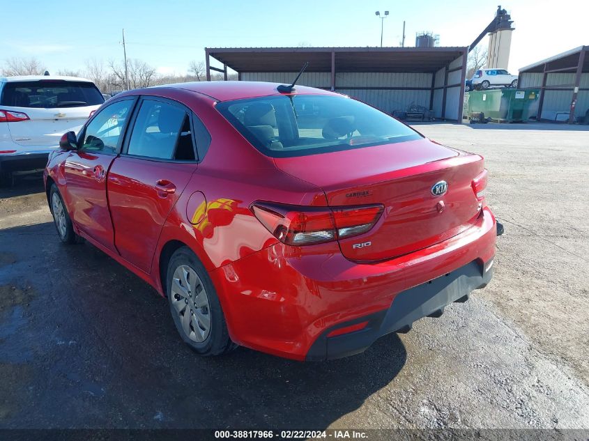 2019 Kia Rio S VIN: 3KPA24ABXKE226076 Lot: 38817966