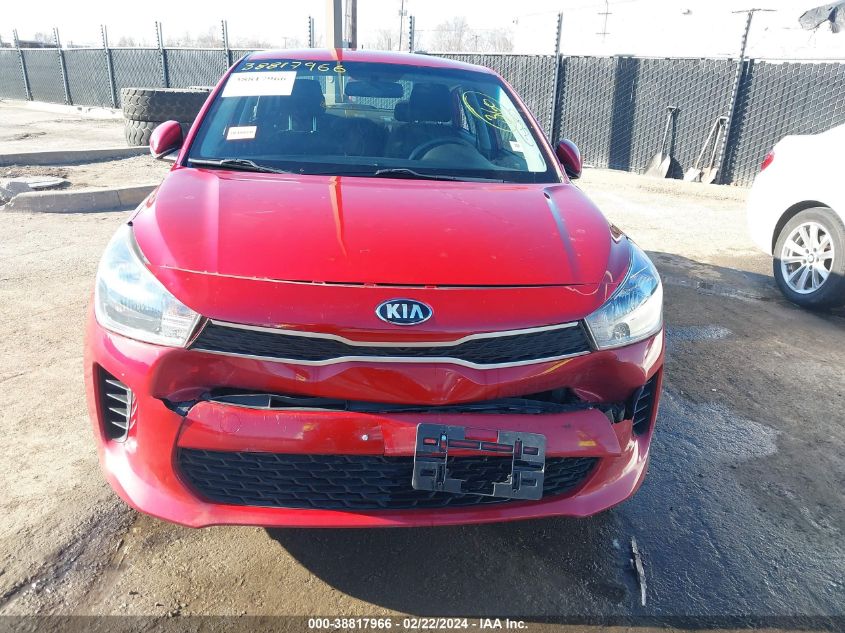 2019 Kia Rio S VIN: 3KPA24ABXKE226076 Lot: 38817966