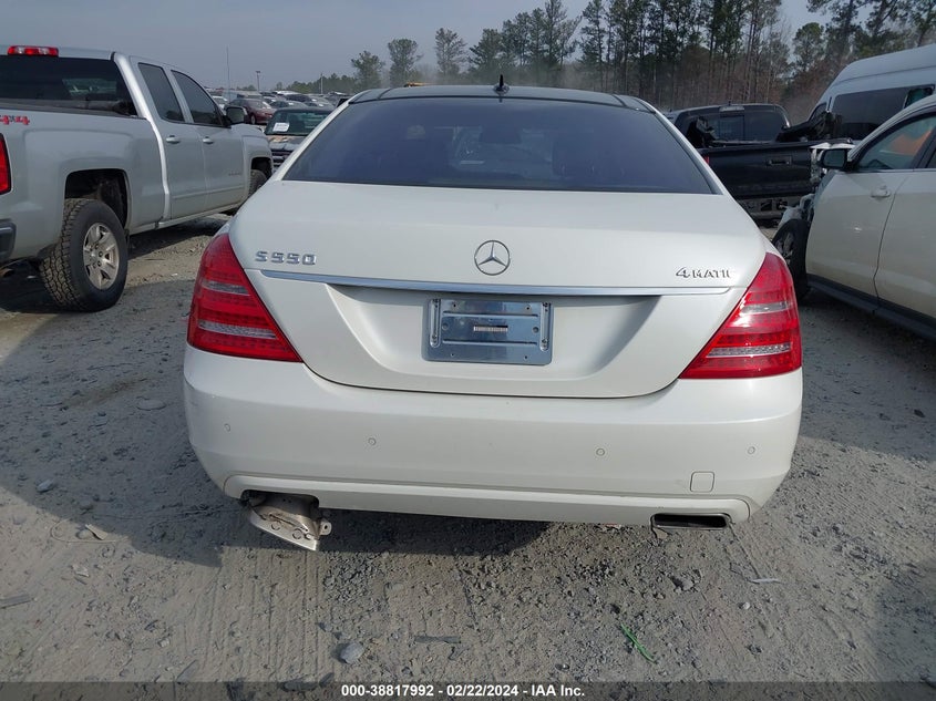 2013 MERCEDES-BENZ S 550 4MATIC WDDNG9EB8DA529301