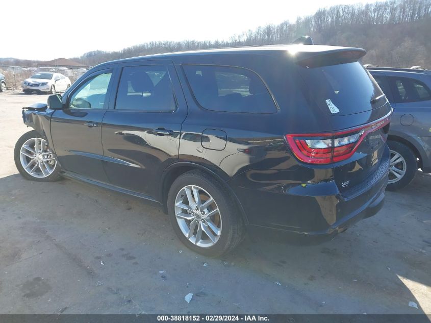 2021 Dodge Durango Gt Plus Awd VIN: 1C4RDJDG9MC599395 Lot: 38818152