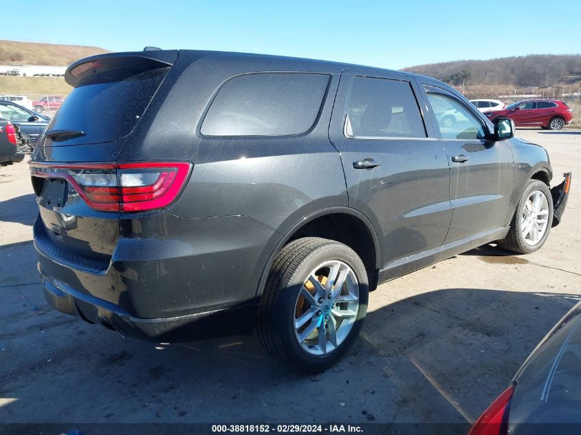 1C4RDJDG9MC599395 2021 Dodge Durango Gt Plus Awd