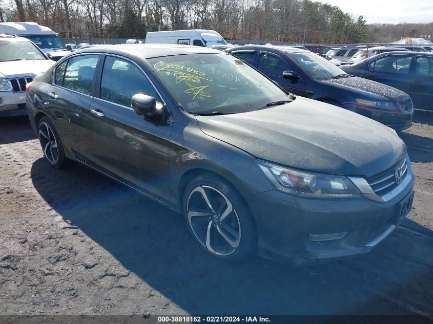 2013 Honda Accord Ex-L VIN: 1HGCR2F80DA020598 Lot: 38818182