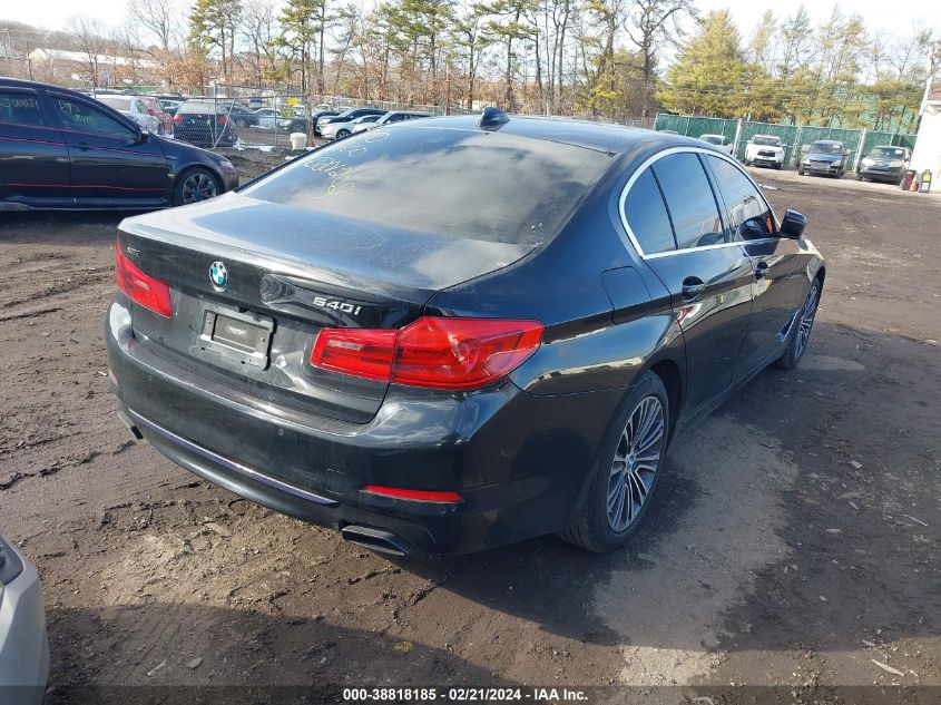 2019 BMW 540I xDrive VIN: WBAJE7C5XKWW36525 Lot: 38818185