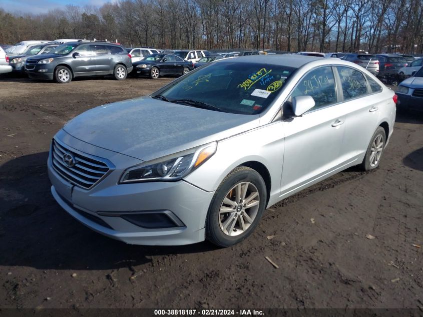 2016 Hyundai Sonata Se VIN: 5NPE24AF0GH279652 Lot: 38818187