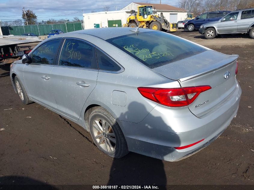 2016 Hyundai Sonata Se VIN: 5NPE24AF0GH279652 Lot: 38818187