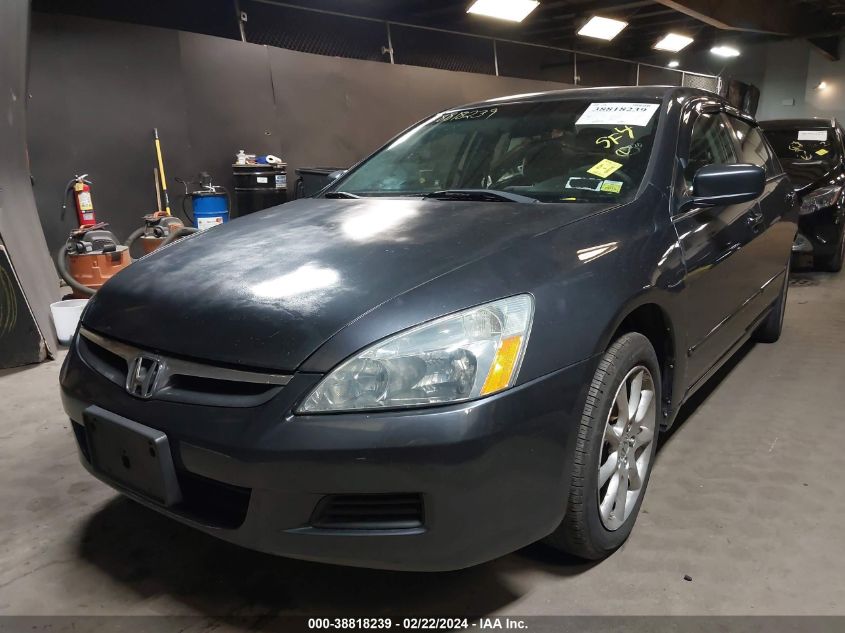 2007 Honda Accord 2.4 Se VIN: 1HGCM56337A075121 Lot: 38818239