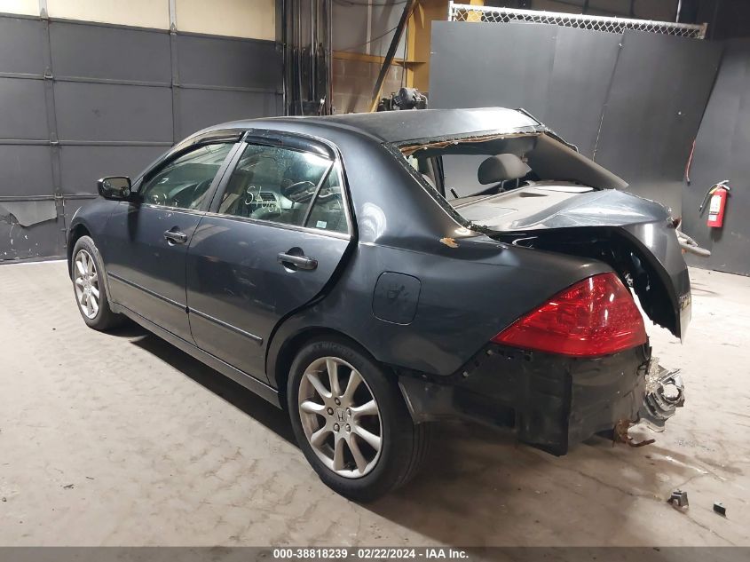 2007 Honda Accord 2.4 Se VIN: 1HGCM56337A075121 Lot: 38818239