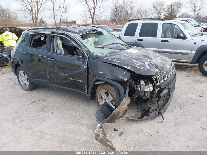 2022 Jeep Compass Latitude Fwd VIN: 3C4NJCBB7NT229059 Lot: 40291334