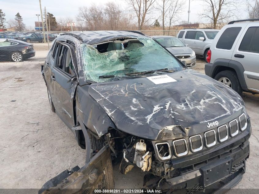 2022 Jeep Compass Latitude Fwd VIN: 3C4NJCBB7NT229059 Lot: 40291334