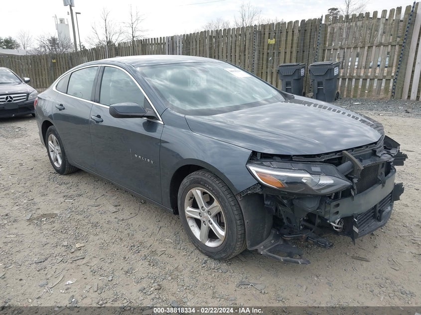 VIN 1G1ZC5ST4KF136918 2019 CHEVROLET MALIBU 1FL