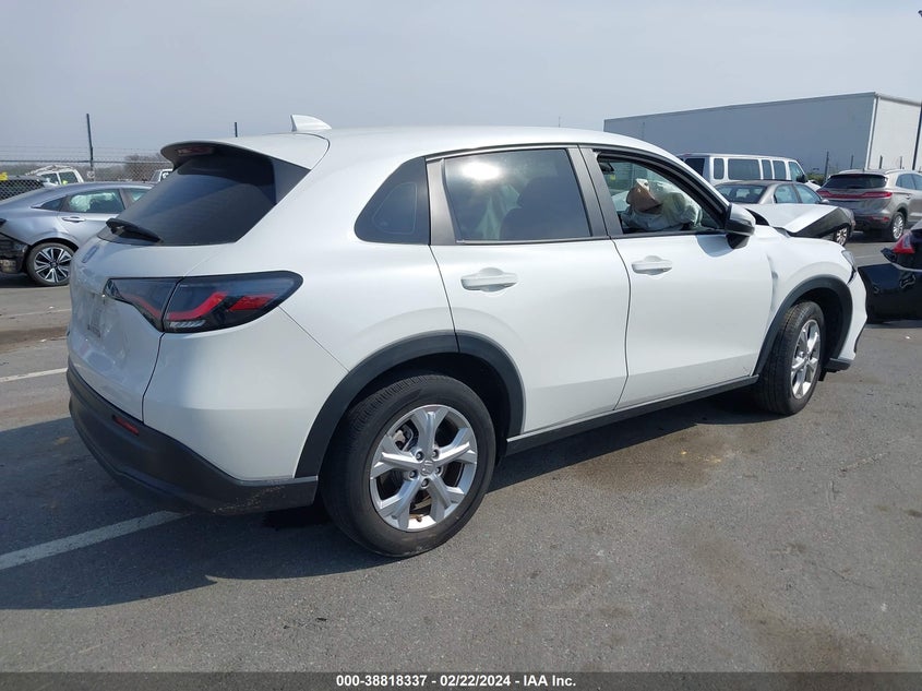 VIN 3CZRZ1H39PM704958 2023 HONDA HR-V LX