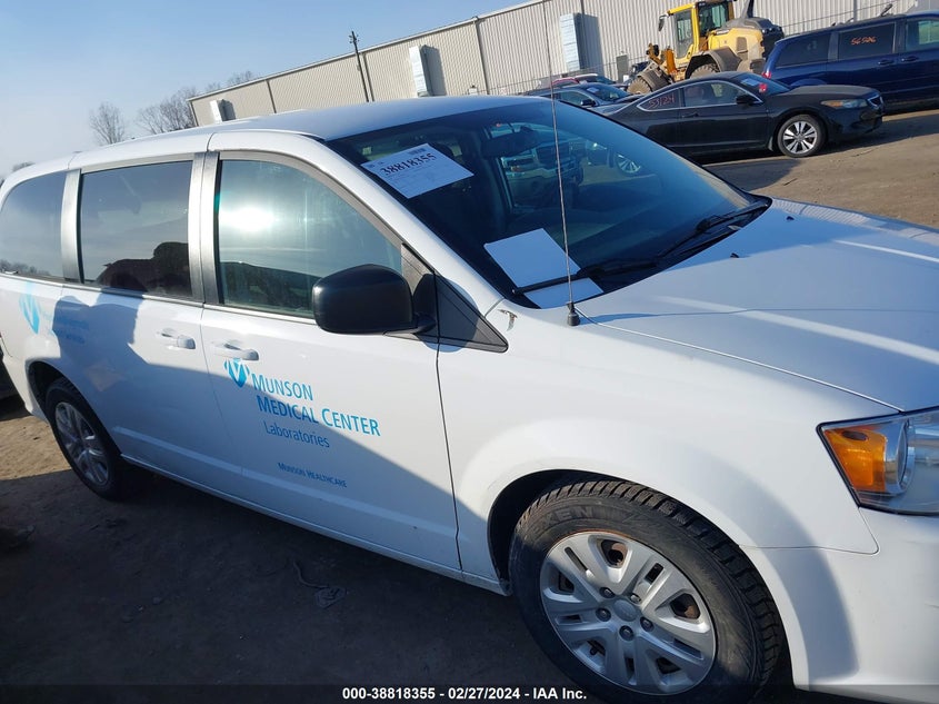 2018 DODGE GRAND CARAVAN SE - 2C4RDGBG3JR225891