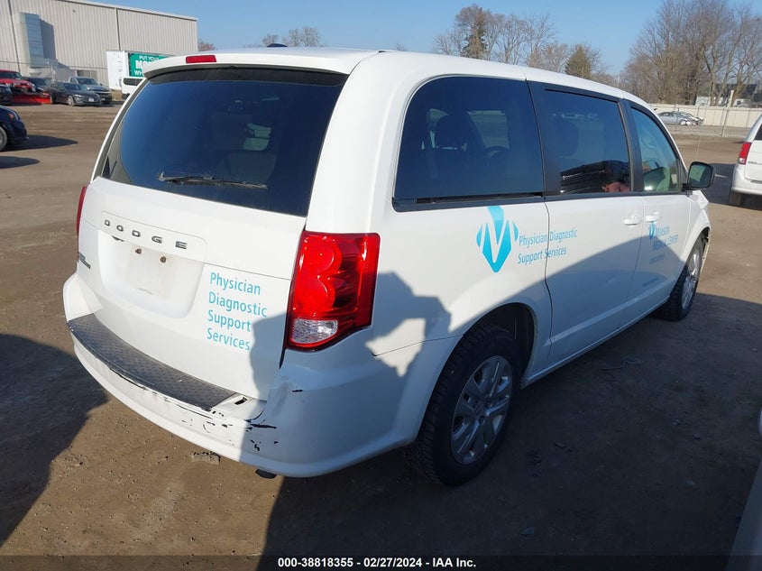 2018 DODGE GRAND CARAVAN SE - 2C4RDGBG3JR225891