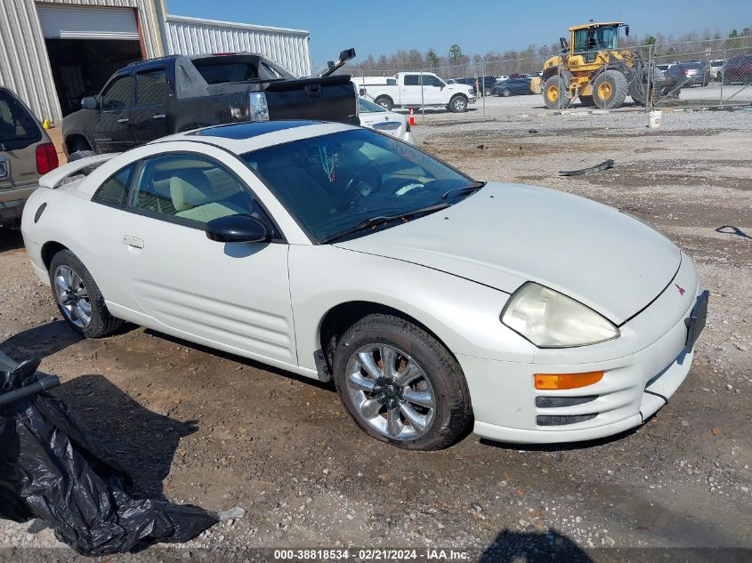 2001 Mitsubishi Eclipse Gs VIN: 4A3AC44G91E115482 Lot: 38818534