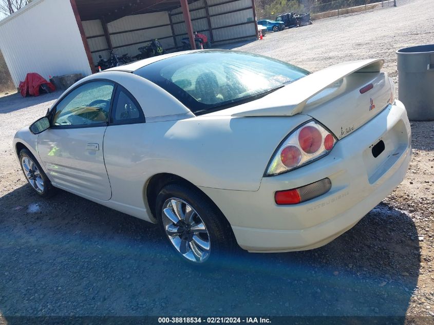 2001 Mitsubishi Eclipse Gs VIN: 4A3AC44G91E115482 Lot: 38818534