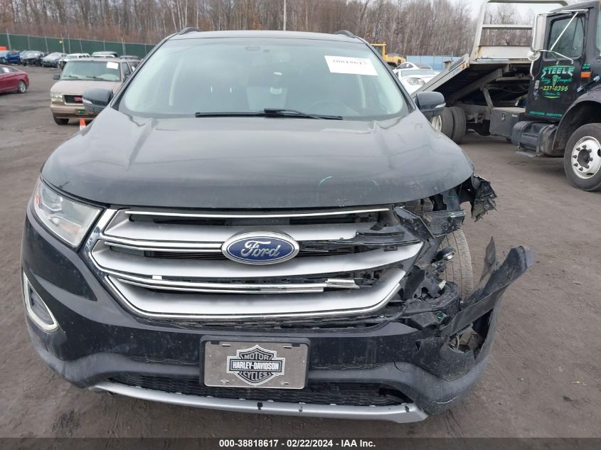 2016 Ford Edge Sel VIN: 2FMPK4J80GBC12907 Lot: 38818617