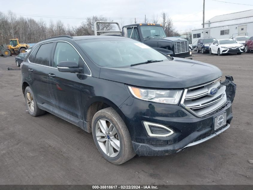 2016 Ford Edge Sel VIN: 2FMPK4J80GBC12907 Lot: 38818617