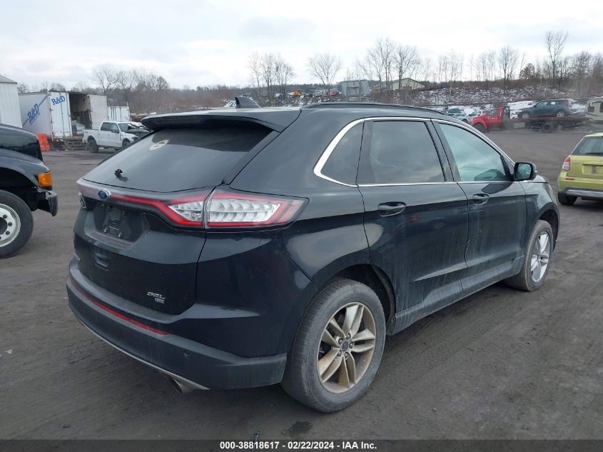 2016 Ford Edge Sel VIN: 2FMPK4J80GBC12907 Lot: 38818617