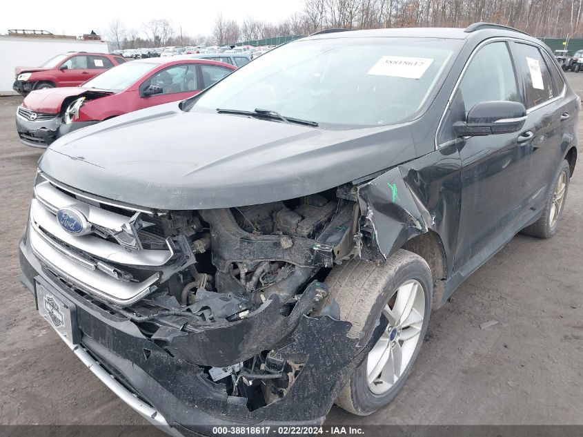 2016 Ford Edge Sel VIN: 2FMPK4J80GBC12907 Lot: 38818617