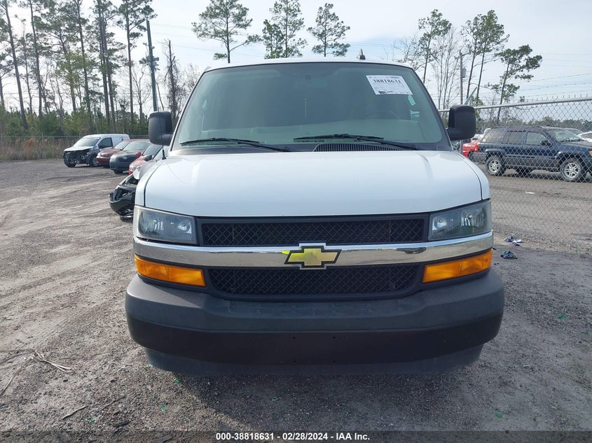 2020 CHEVROLET EXPRESS CARGO RWD 2500 REGULAR WHEELBASE WT - 1GCWGAFP5L1154279