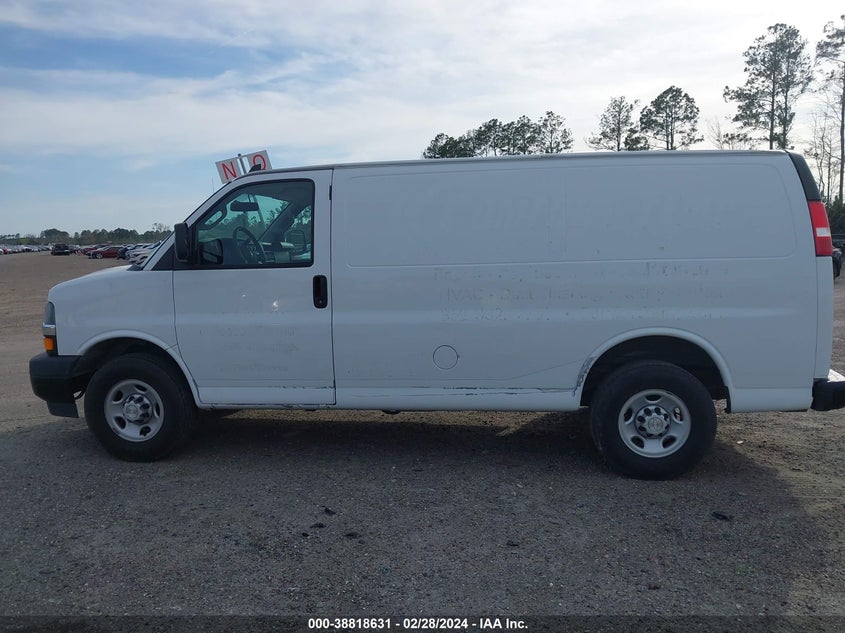 2020 CHEVROLET EXPRESS CARGO RWD 2500 REGULAR WHEELBASE WT - 1GCWGAFP5L1154279