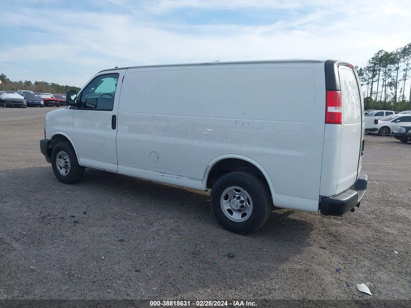 2020 CHEVROLET EXPRESS CARGO RWD 2500 REGULAR WHEELBASE WT - 1GCWGAFP5L1154279