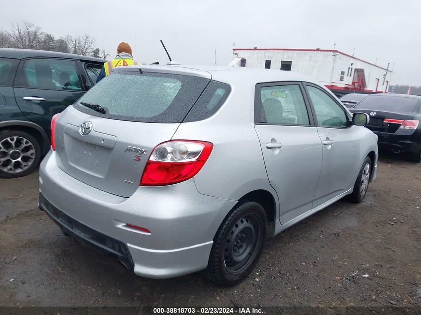 2010 Toyota Matrix S VIN: 2T1LE4EEXAC015204 Lot: 38818703