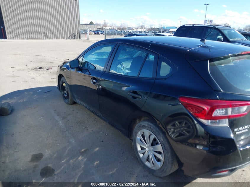 2022 SUBARU IMPREZA BASE 5-DOOR - 4S3GTAB68N3713313