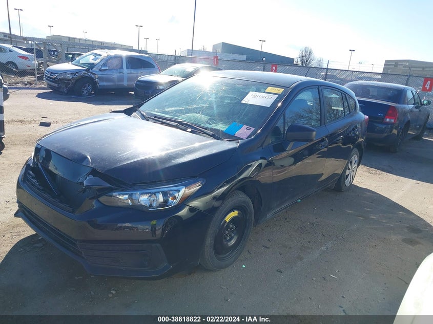 2022 SUBARU IMPREZA BASE 5-DOOR - 4S3GTAB68N3713313
