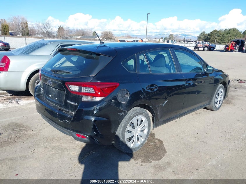 2022 SUBARU IMPREZA BASE 5-DOOR - 4S3GTAB68N3713313