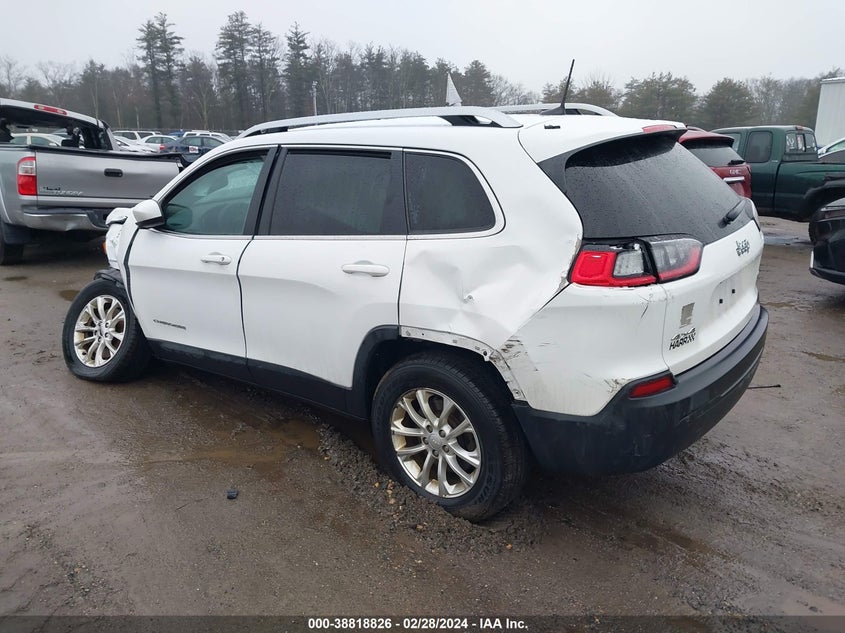 VIN 1C4PJMCB8KD355350 2019 JEEP CHEROKEE LATITUDE 4X4