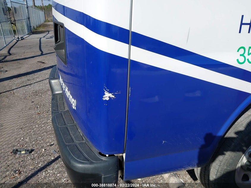 VIN 1GCWGAFP9L1224818 2020 CHEVROLET EXPRESS CARGO RWD 2500 REGULAR WHEELBASE WT